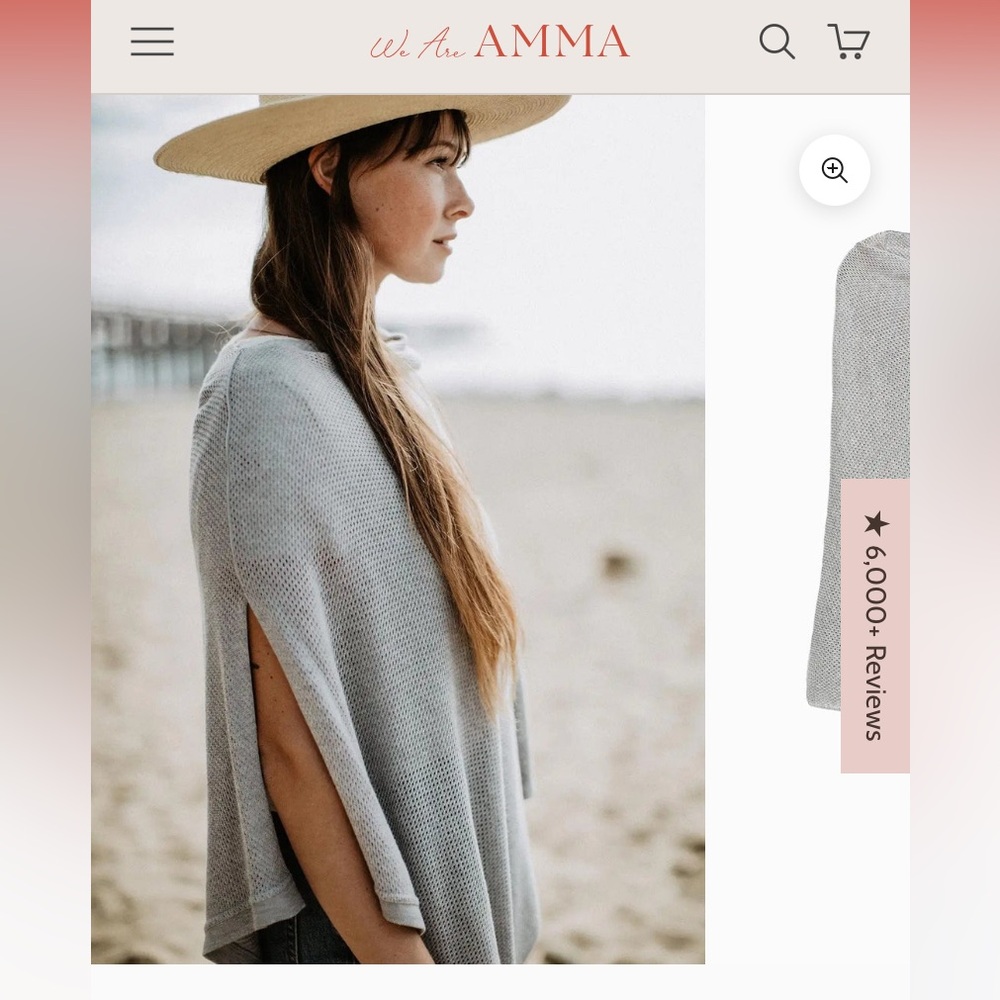WE ARE AMMA Grey Cocoon